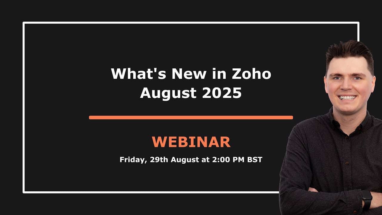 What's New in Zoho - August 2025