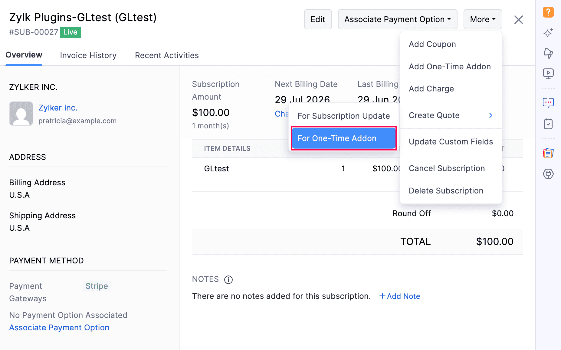 Zoho Billing - June 2026 Updates