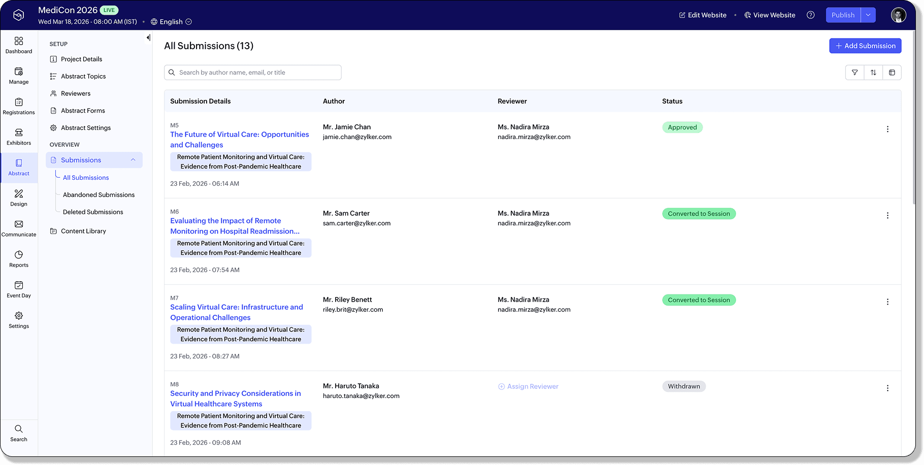 Zoho Backstage - February 2026 Updates