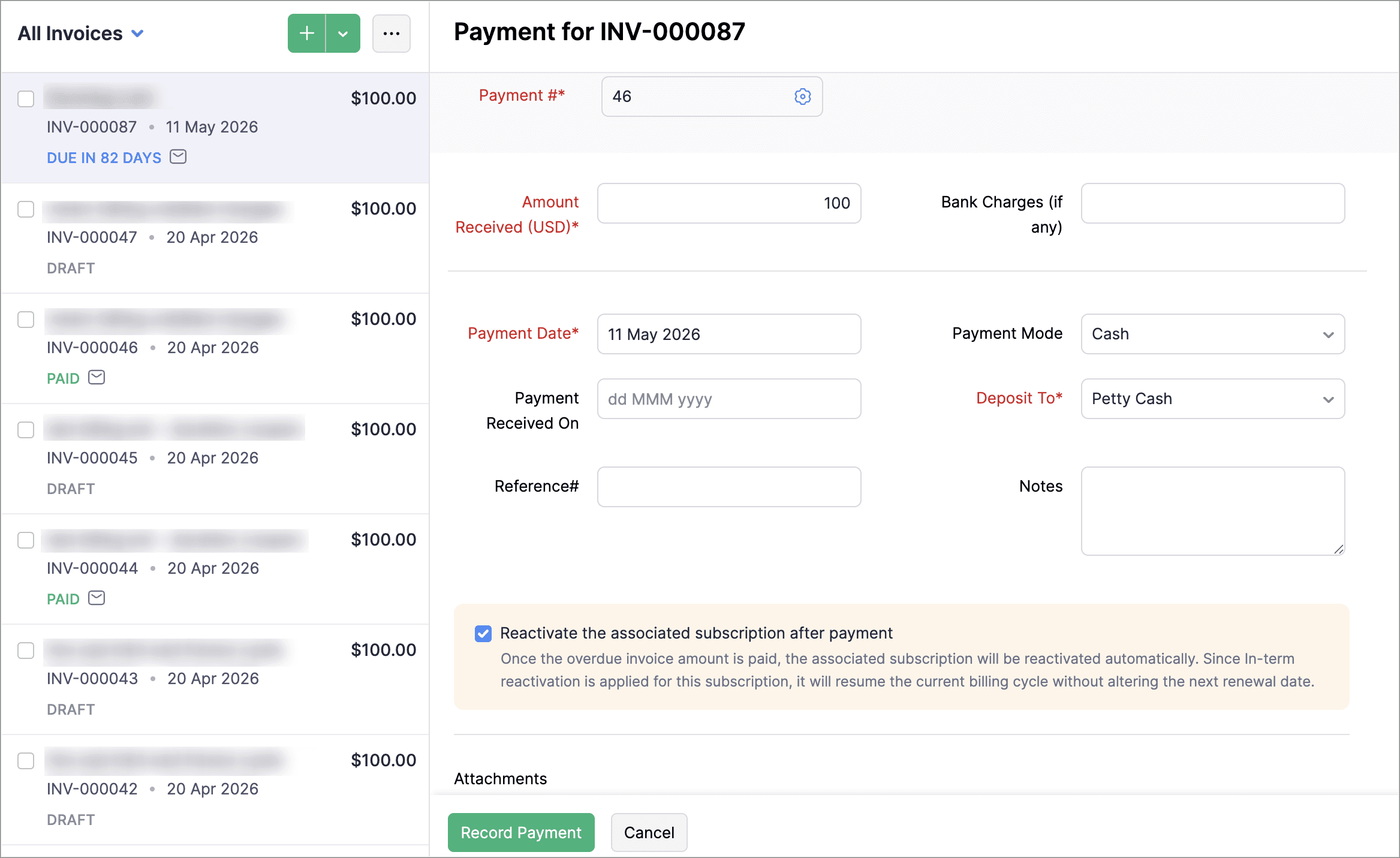 Zoho Billing - January 2026 Updates