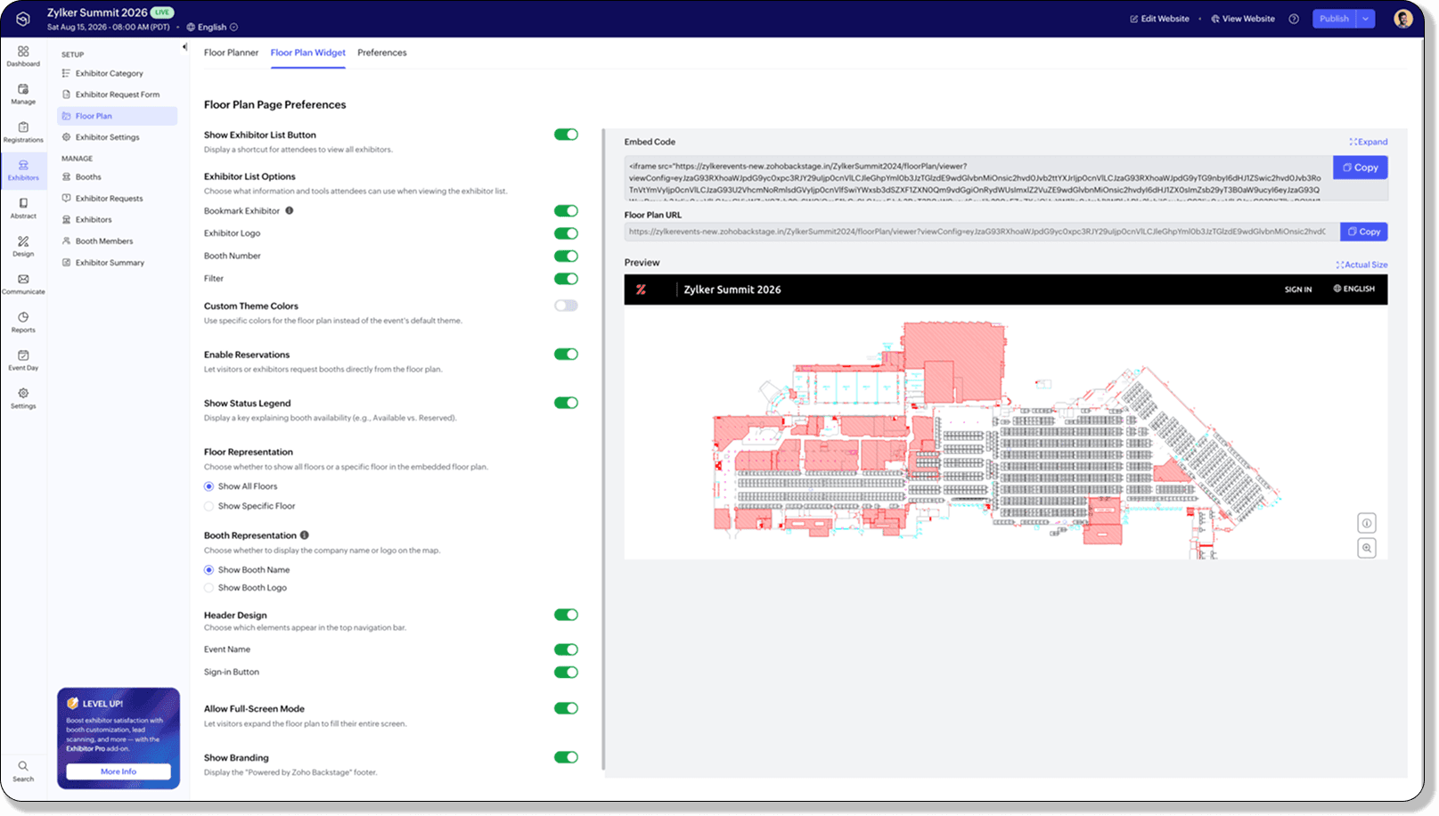 Zoho Backstage - May 2026 Updates