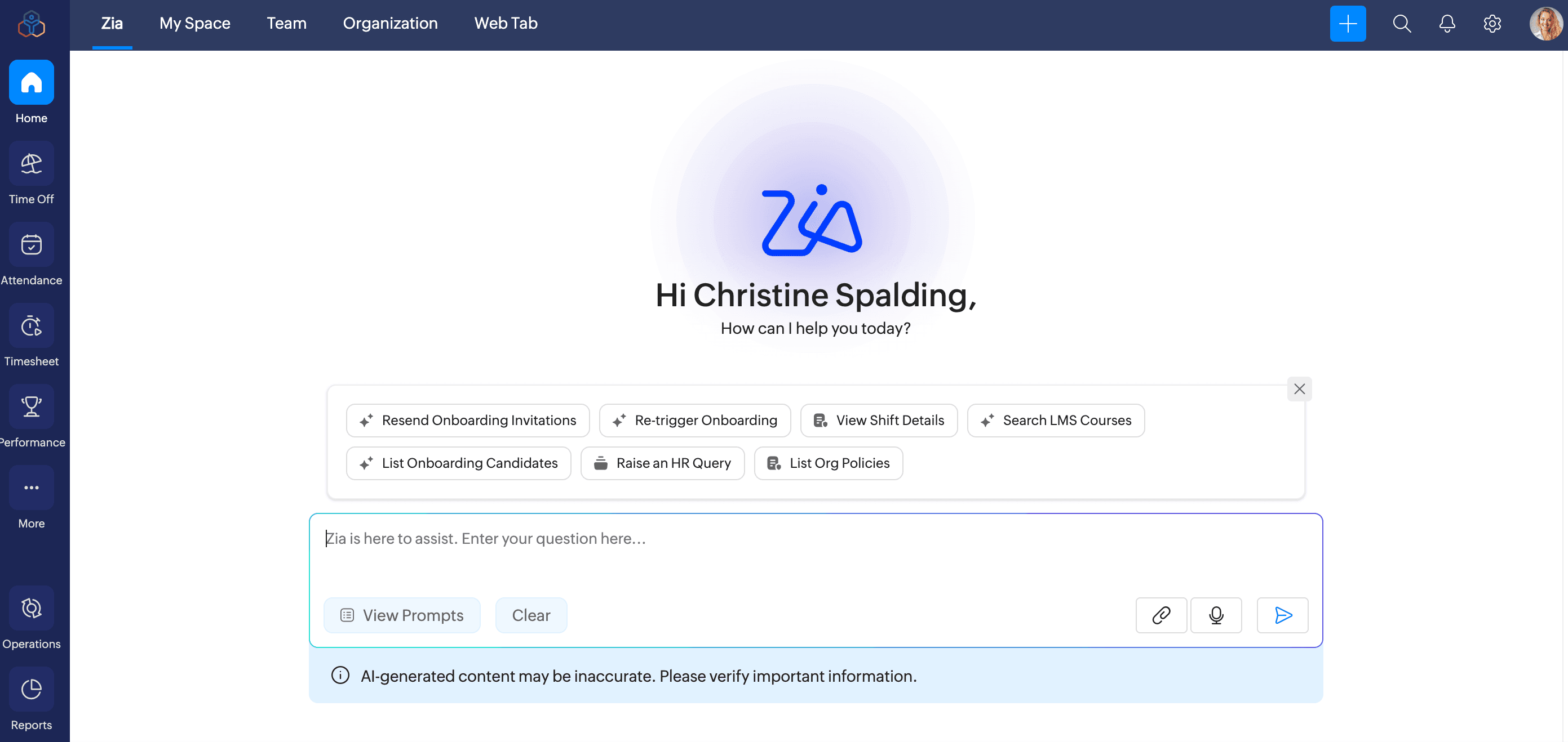 Zoho People - Q2 2026 Updates