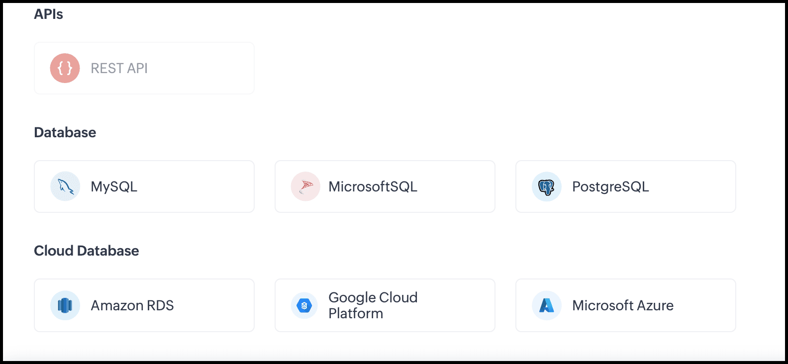 Zoho CRM - External Data Sources in Queries