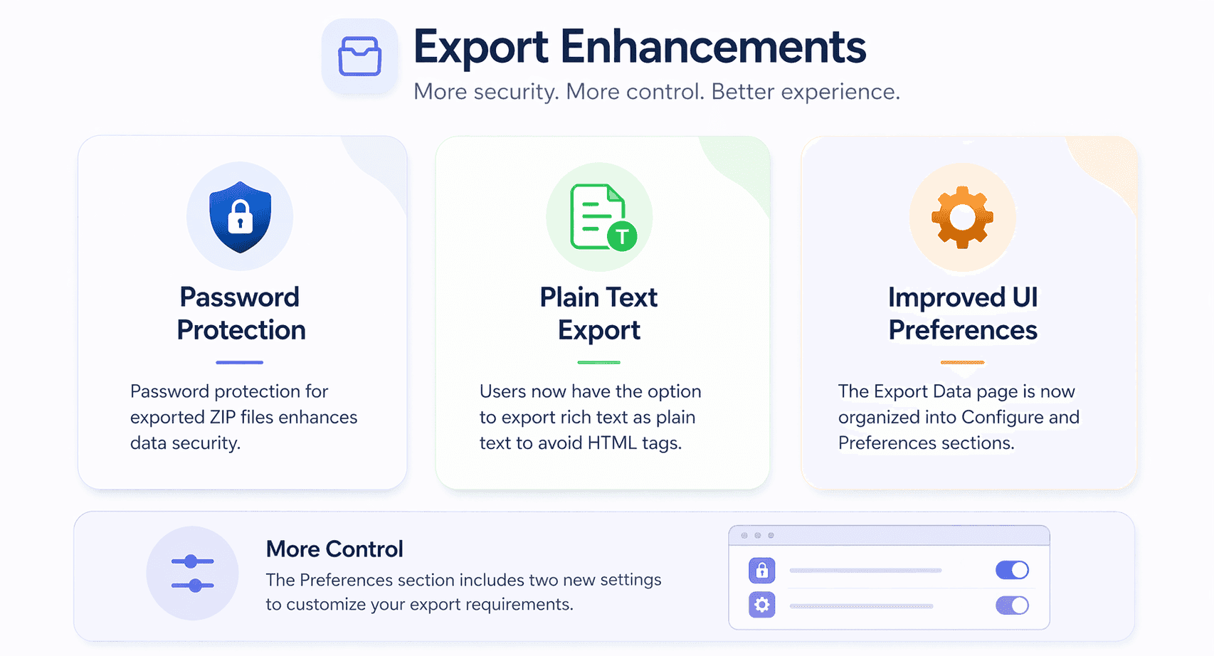 Zoho CRM - Password-Protected and Plain Text Data Exports