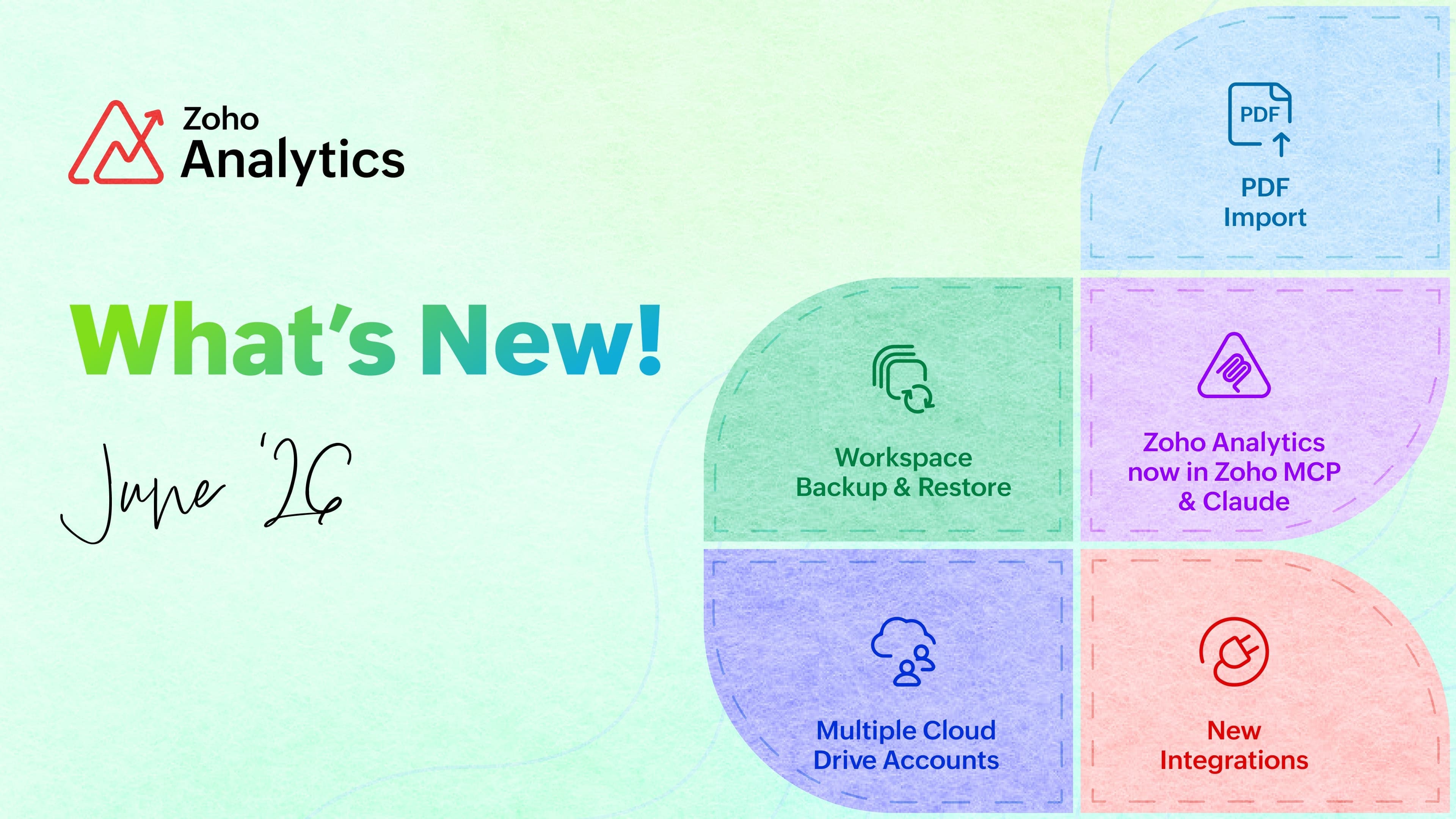 Zoho Analytics - June 2026 Updates