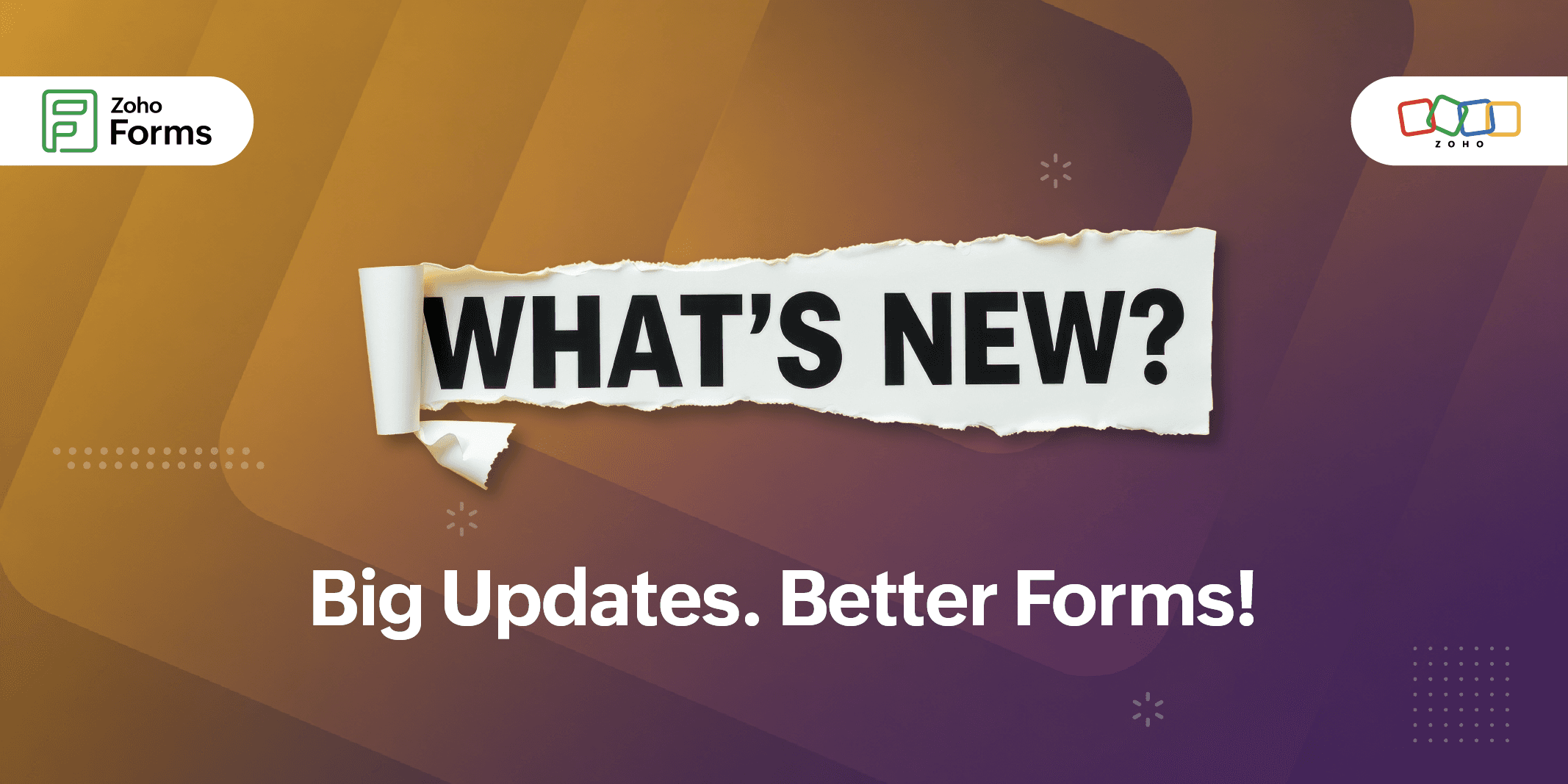 Zoho Forms - Quarterly Updates