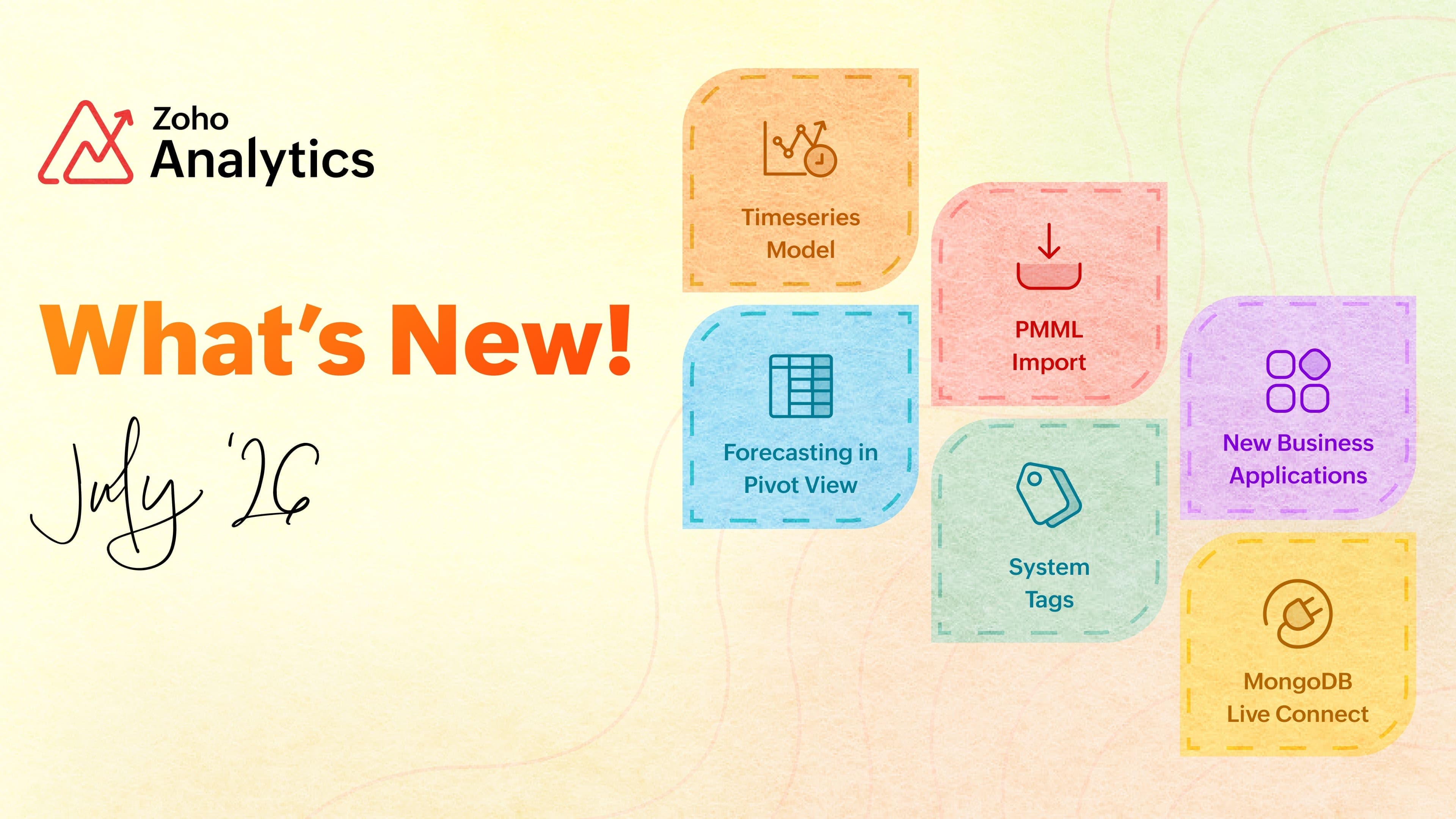 Zoho Analytics - July 2026 Updates