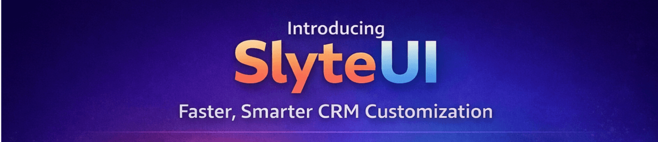 Zoho CRM - Introducing SlyteUI Component Builder