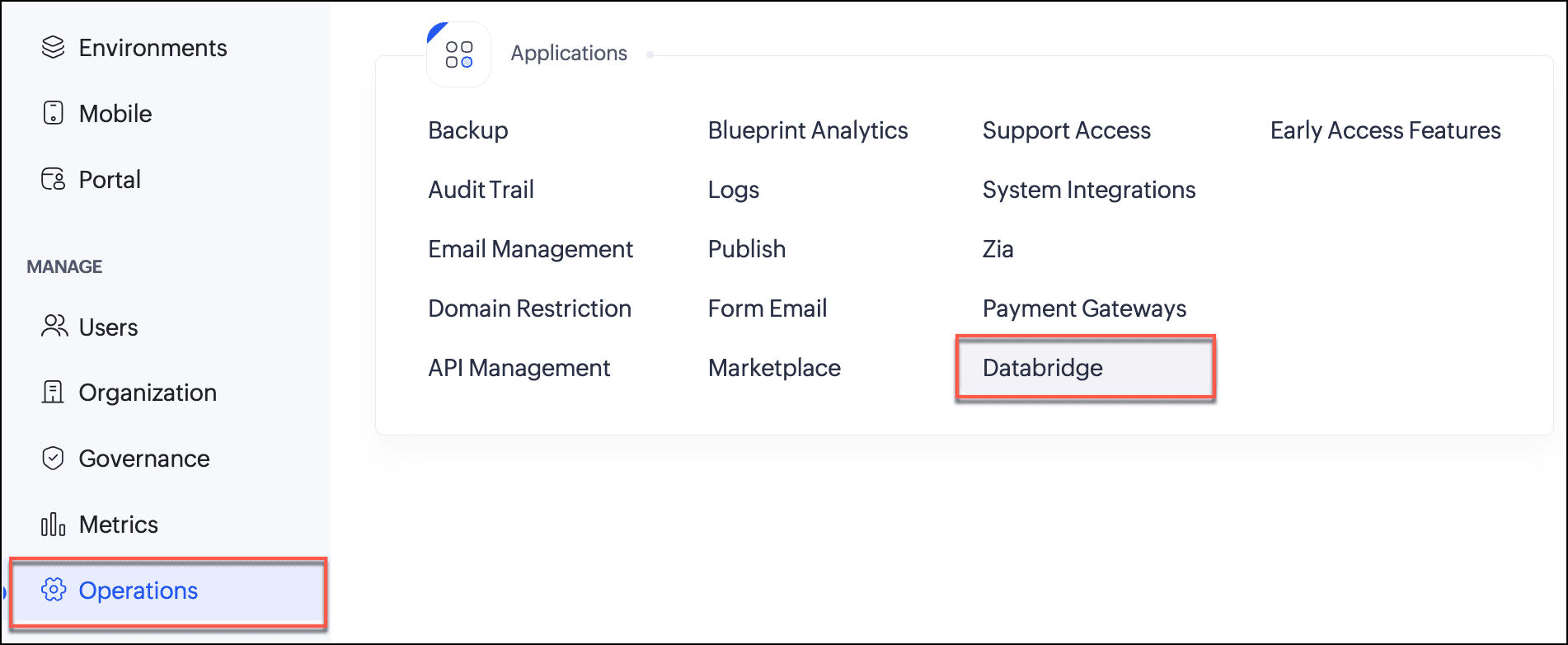 Zoho Creator - Databridge for Private Database Connections
