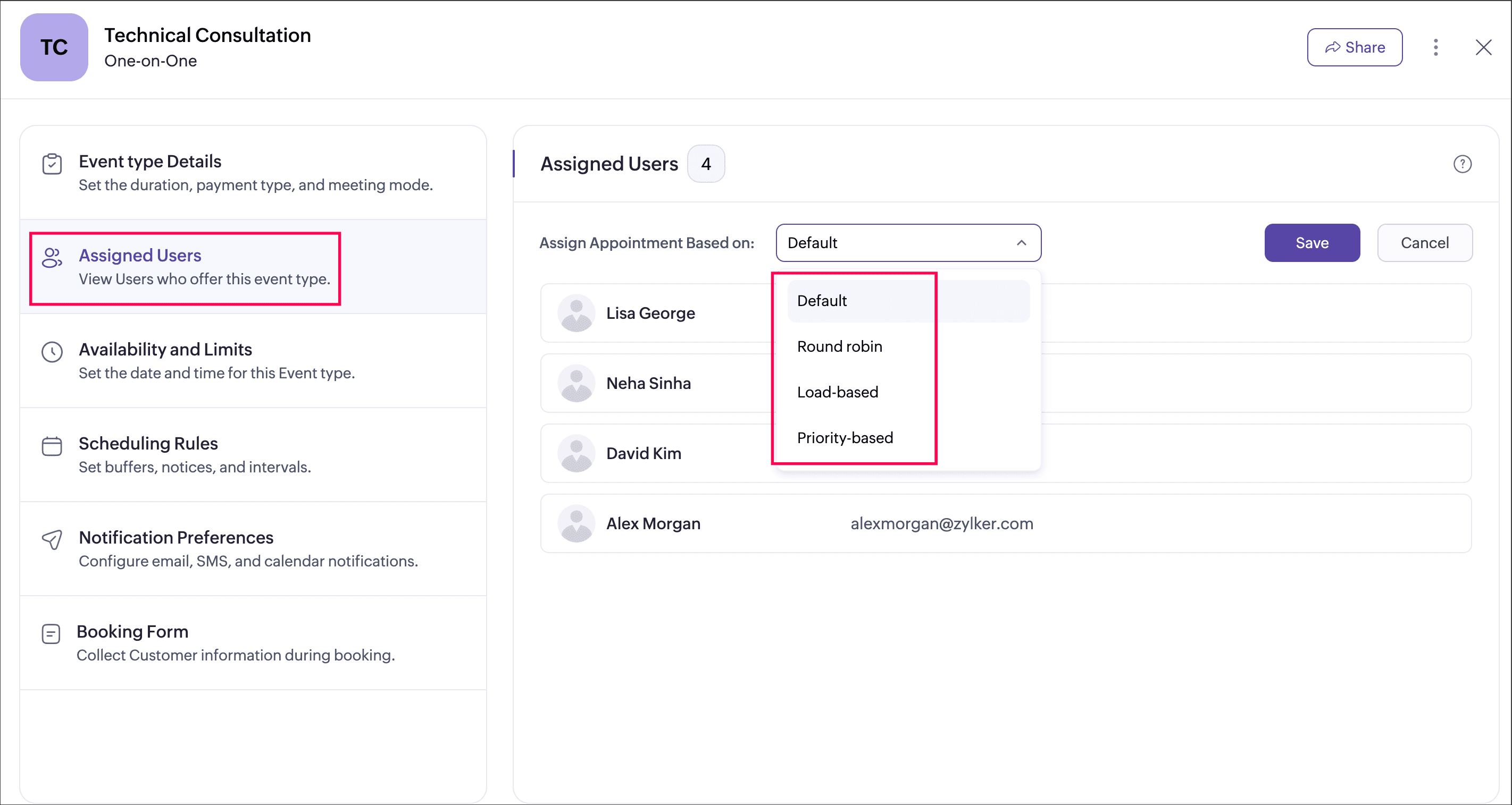 Zoho Bookings - Smarter Appointment Allocation with Round-Robin Distribution