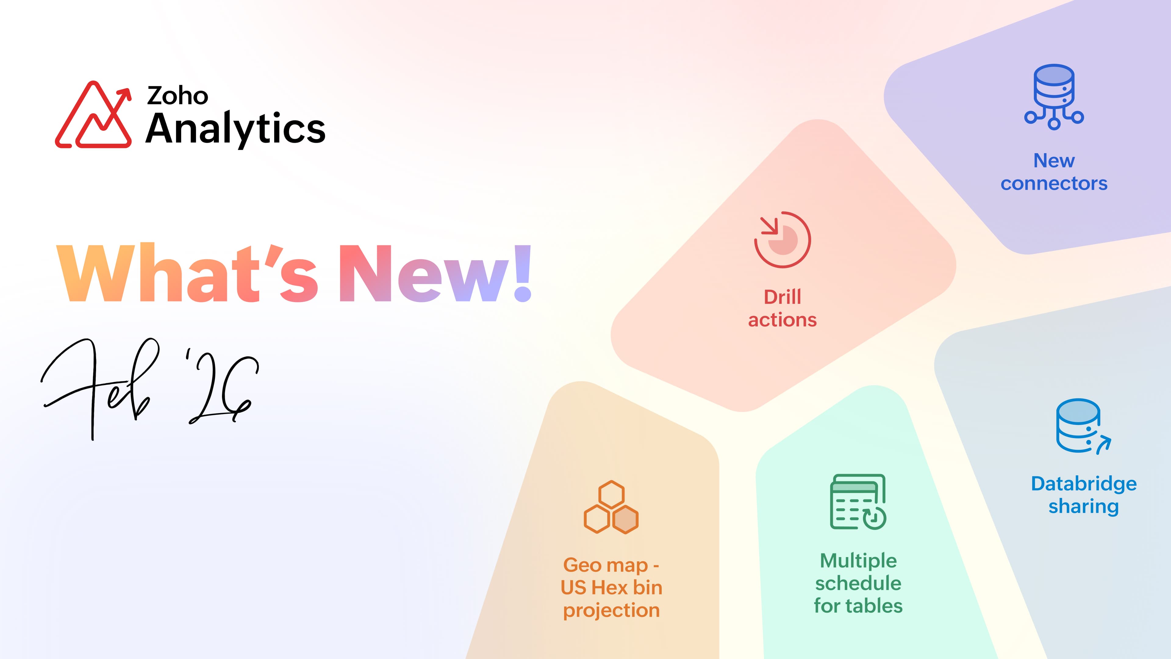 Zoho Analytics - February 2026 Updates